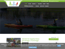 Tablet Screenshot of natursport.pl